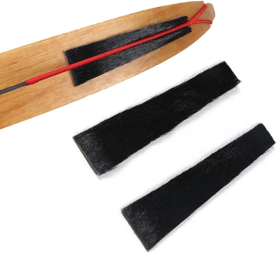 Huntingdoor Archery Bow String Silencers 4 Pcs Bow String Groove