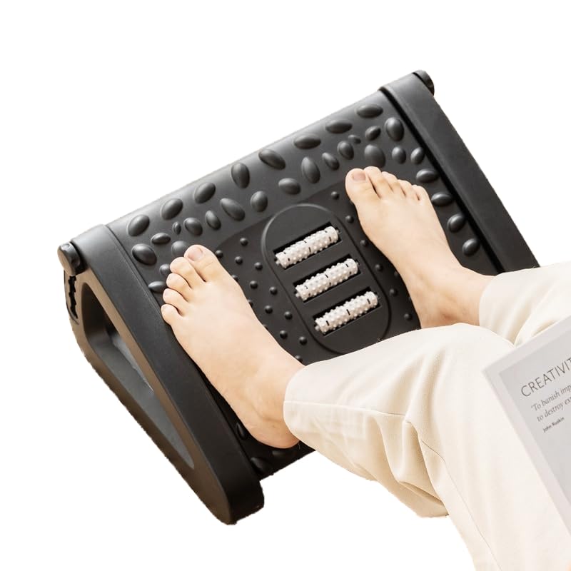 Repose-pieds de chaise ergonomique et réglable pour soulagement de la pression