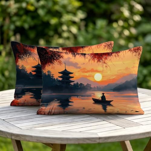 Housse de coussin extérieur imperméable pour balcon et terrasse - 6