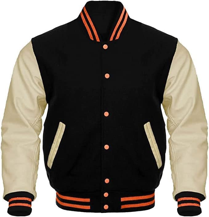 Griffins Varsity Letterman Baseball Bomber Letterman Jackets Genuine Leather Sleeves & Multi Wool Color Options