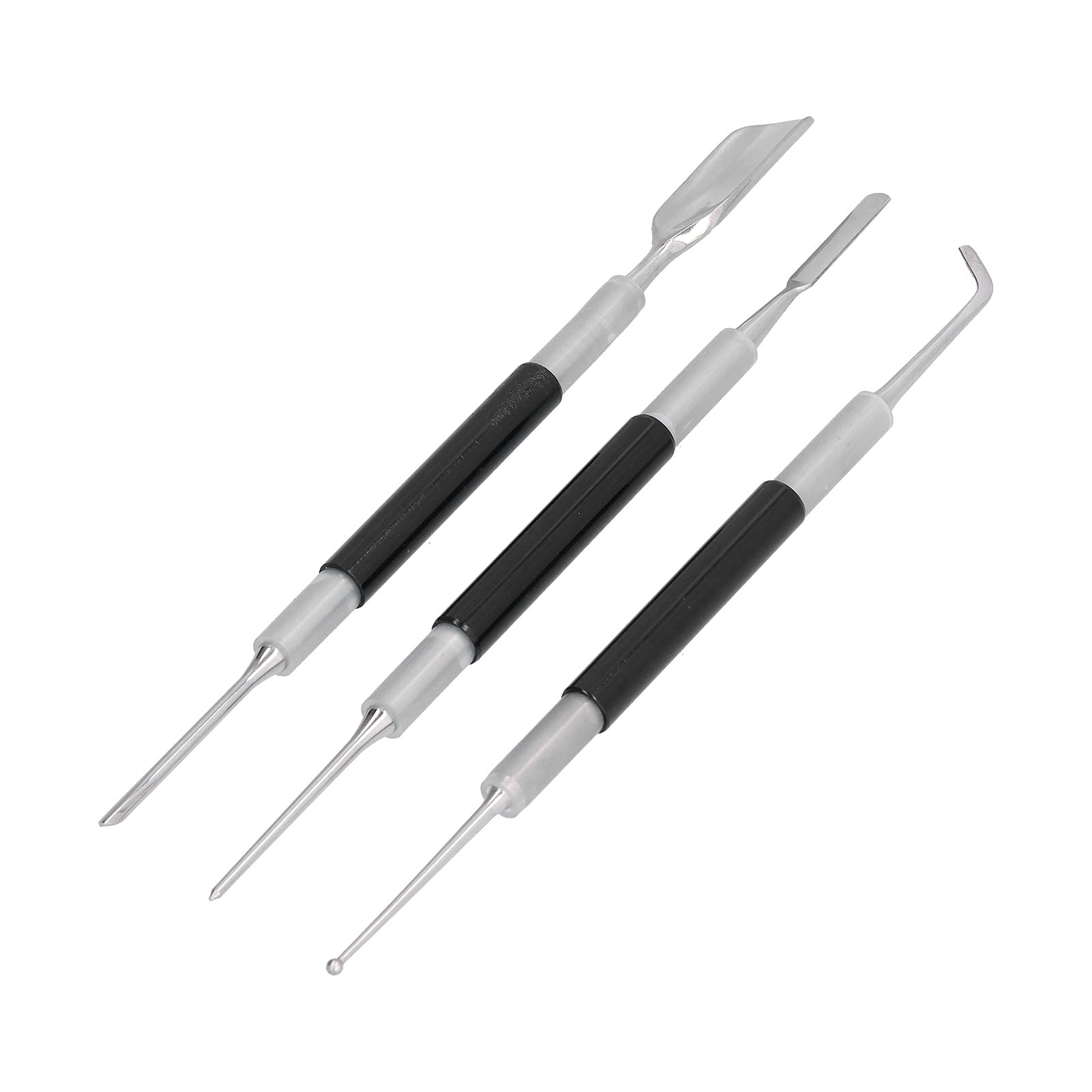 3-teiliges Coffee Art Pen-Set, Edelstahl Coffee Art Maker Coffee Latte Needle Latte Art Pen Kaffeedekorationswerkzeug für Zuhause