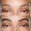 Wunderbrow Fluffy Brow Wax, 16 hour hold, Smudgeproof and Water resistant, Shade: Black/Brown