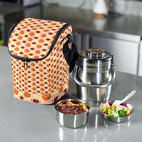 Bolsa de almuerzo térmica para mantener la comida fresca en el colegio 7
