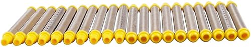 Miniatura 3 de Airless SJG Filtro de pistola de pulverización sin aire 287033 amarillo, látex 100 malla 10 paquetes para TitanWagner