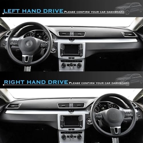Tapis protection bureau instruments pour VW CC évite la lumière - 3
