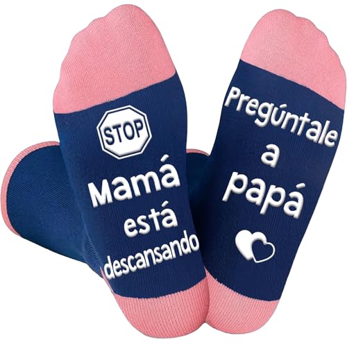 BOYATONG Regalos para Madres, Calcetines Divertidos Mujer Algodón Antideslizantes 39-42, Regalos Originales Día de la Madre Navidad Día de Reyes Cumpleaños San Valentín Amigo Invisible BOYATONG Regalos para Madres, Calcetines Divertidos Mujer Algodón Antideslizantes 39-42, Regalos Originales Día de la Madre Navidad Día de Reyes Cumpleaños San Valentín Amigo Invisible