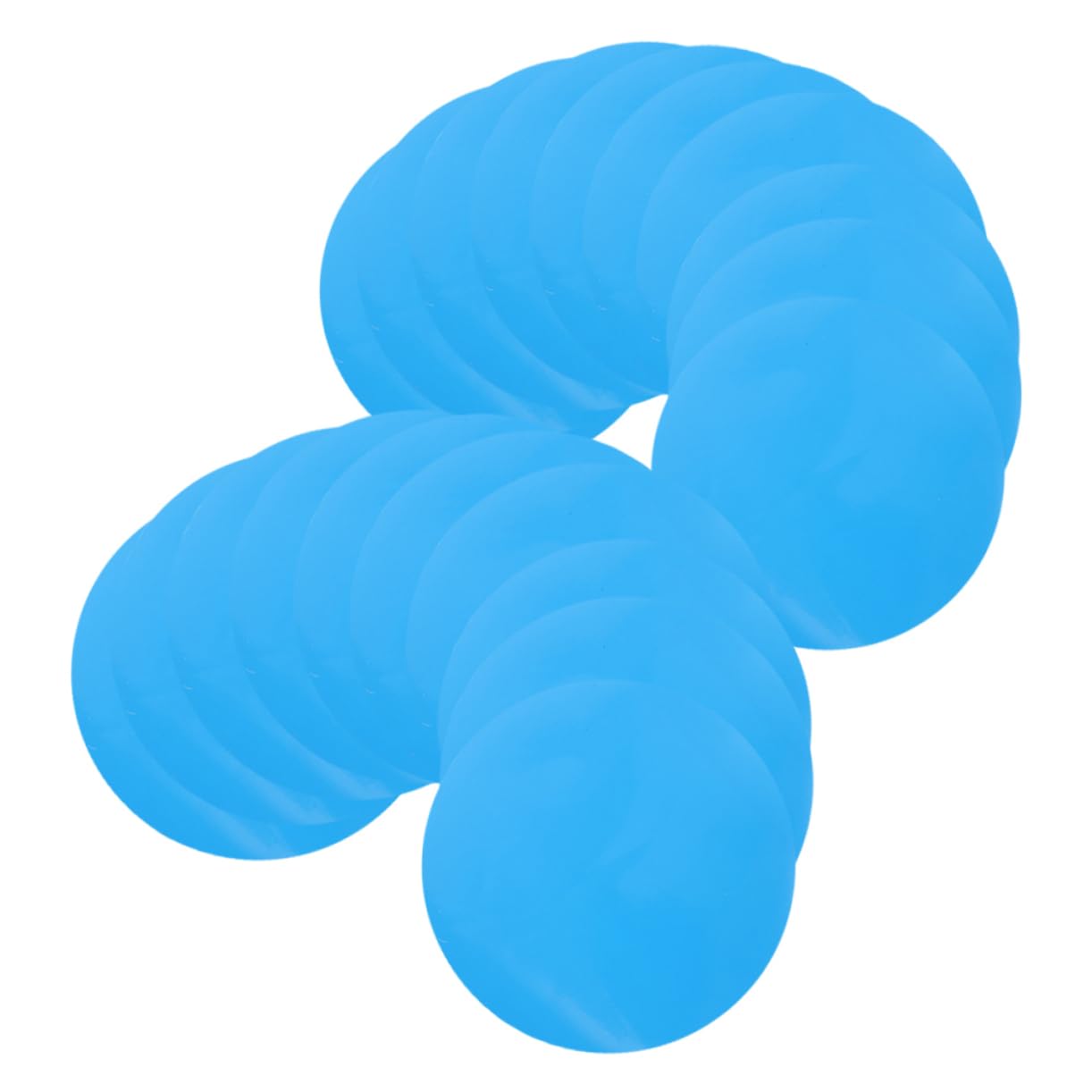 Milisten Outils De Réparation De Piscine Autocollants De Réparation De Radeaux Gonflables Réparation De Natation Patch De Réparation PVC Sky-Blue