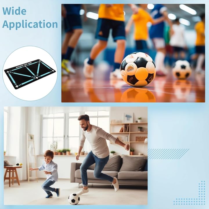 Football Training Mat, Soccer Mastery Skills Mat 90x60cm, Develop Confidence - Image 8