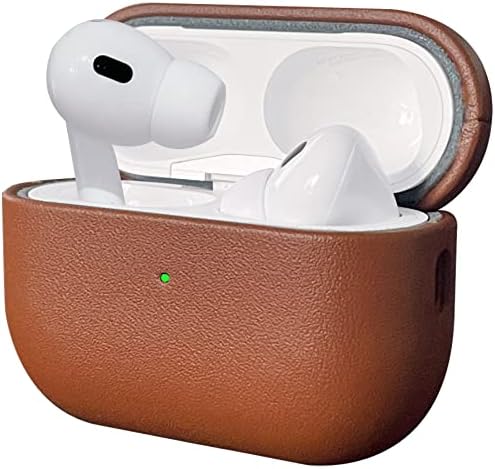 Amazon | AirPods Pro 2 用 ケース 本革(2022年9月発売専用)落下防止 