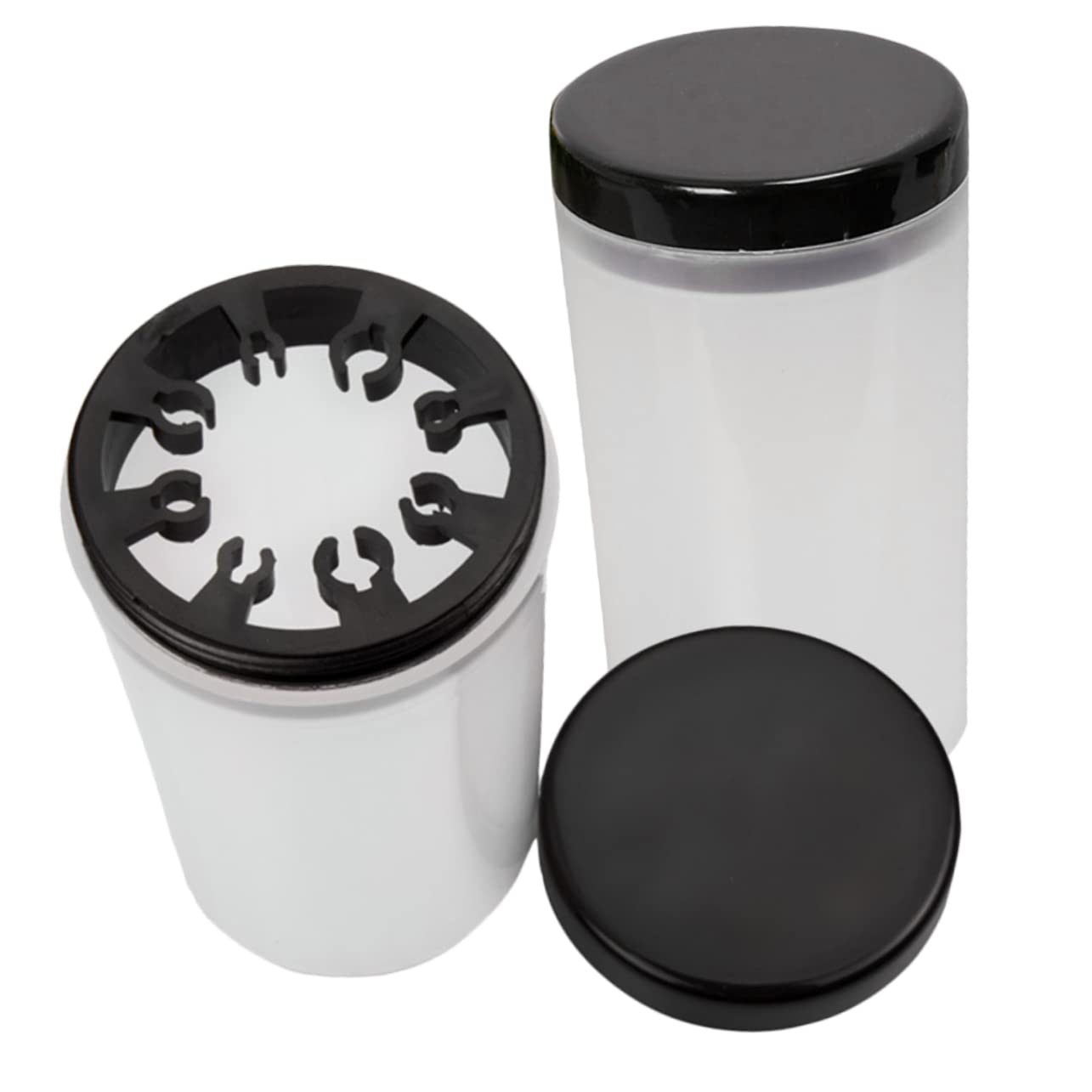 KONTONTY Paint Bottle Brush Washer Set Manicure Bottle for Artists Boys and Girls Decorative Painters