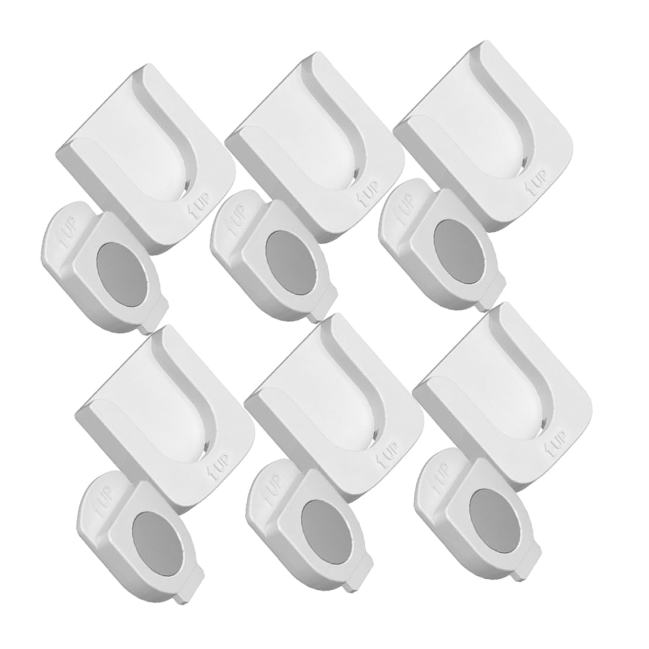 MAGICLULU 18 Juegos Almacenamiento De Control Remoto Soporte Remoto De Tv Soporte De Pared Magnético Magnético Para Montaje En Pared Estante De Control o Abdominales