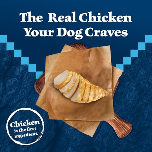 Image of Blue Buffalo Wilderness with Chicken High Protein Healthy Weight Dry Dog Food for Adult Dogs, 30% Protein, Supports Immunity with Antioxidant-Rich LifeSource Bits, 4.5 lbs.