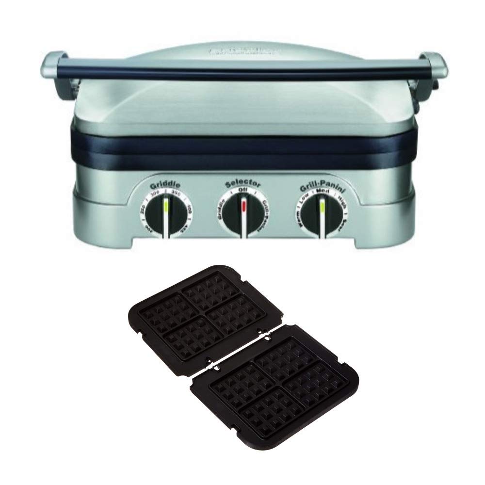 Amazon.com: Cuisinart 5-in-1 Grill Griddler Panini Maker Bundle