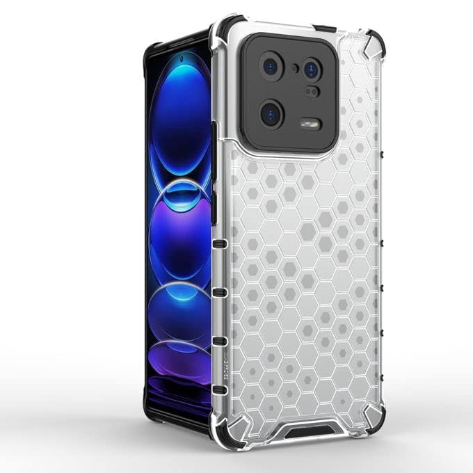 Image of Hard PC Back Case Cover for Xiaomi Mi 13 Pro 5G Anti Slip Ultra Thin Shockproof Reinforced Corners (Polycarbonate|Transparent)