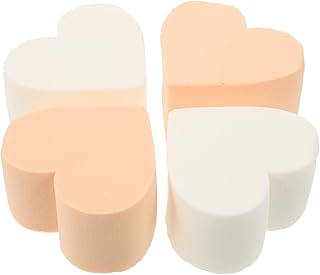 Maquillaje en forma de corazón, 4 esponjas de...