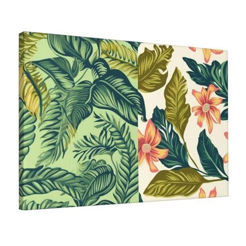 Impression sur toile florale de haute qualité 30,5x45,7 cm art mural