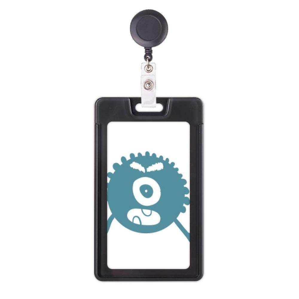 Badge Alien Monster rétractable porte-carte d'identité rigide Cyclope - 5
