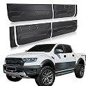 JHCHAN Türschutz-Karosserieverkleidung für Ford Ranger Doppelkabine 2012–2022 T6 T7 T8 Wildtrak Raptor XL XLT XLS Limited Stormtrak Wolftrak Thunder MK2 MK3 Karosserieverkleidung JHCHAN Türschutz-Karosserieverkleidung für Ford Ranger Doppelkabine 2012–2022 T6 T7 T8 Wildtrak Raptor XL XLT XLS Limited Stormtrak Wolftrak Thunder MK2 MK3 Karosserieverkleidung