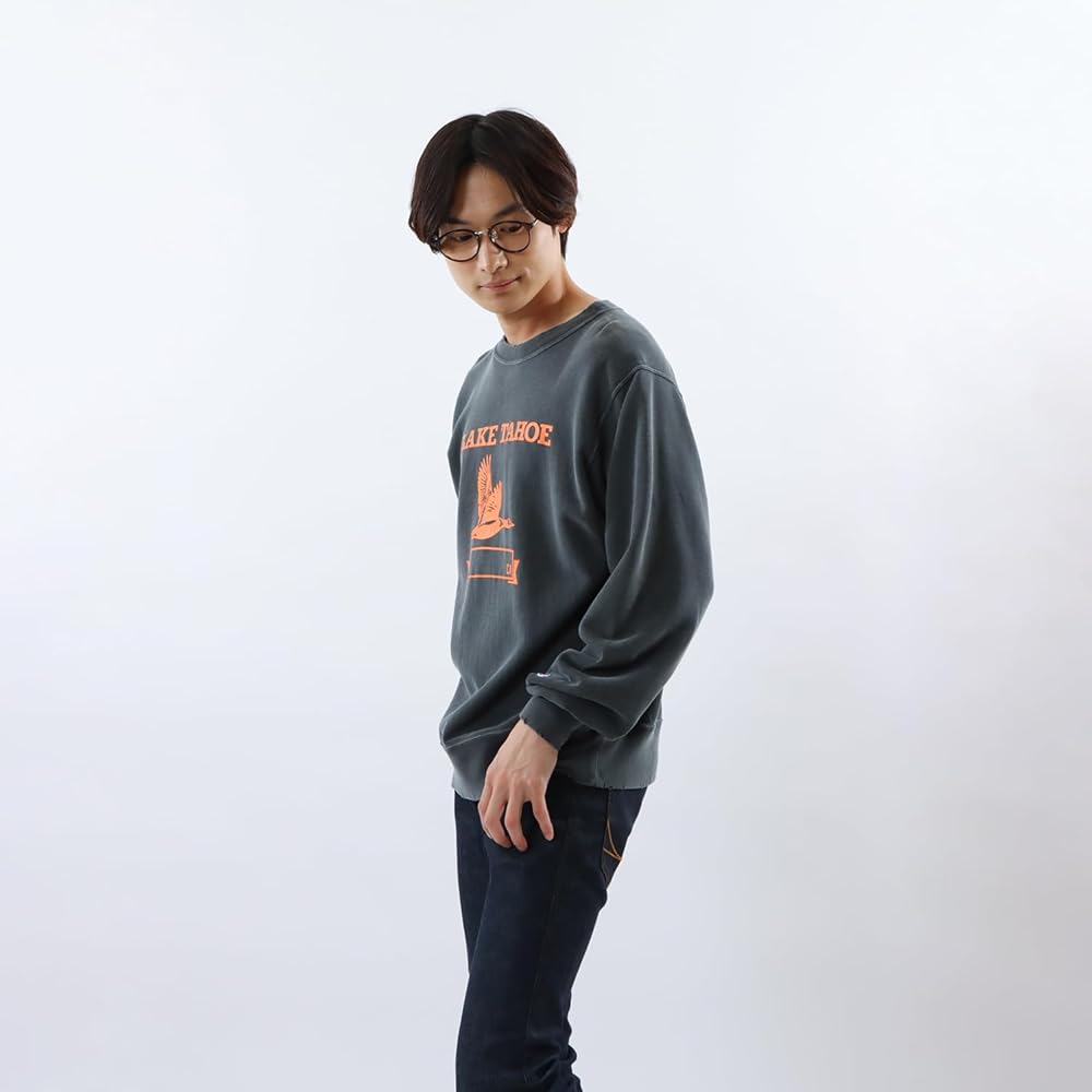 新品今期完売V12 ヴィトゥエルブ MOFU CREW スエット裏起毛XL URBAN RESEARCH DOORS トレーナー スウェット 「XLサイズ/WEB