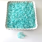 SweetGlob Old Fashioned Medium Rock Sugar Candy Gems, Lump Sugar Rock Crystals (16 Ounce (Pack of 1), Cotton Candy)