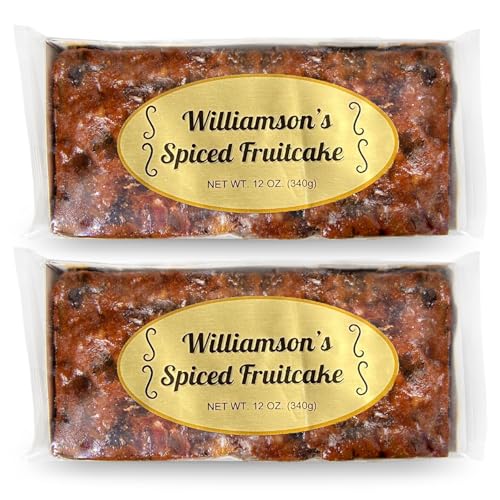 Williamson's Spiced Fruitcake, Fruit Cake, Freshly Made, Gourmet Snack, Food