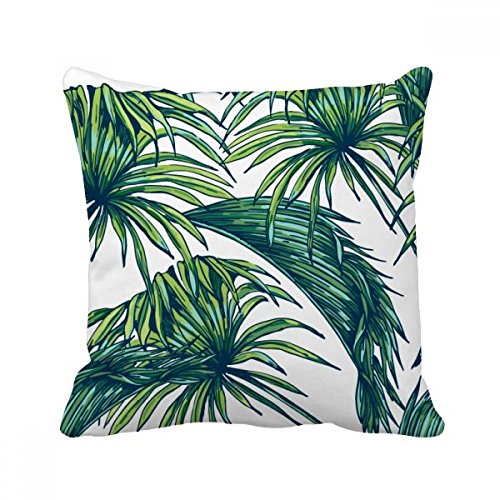 Coussin de décoration fleur bleue 40x40 aux finitions soignées