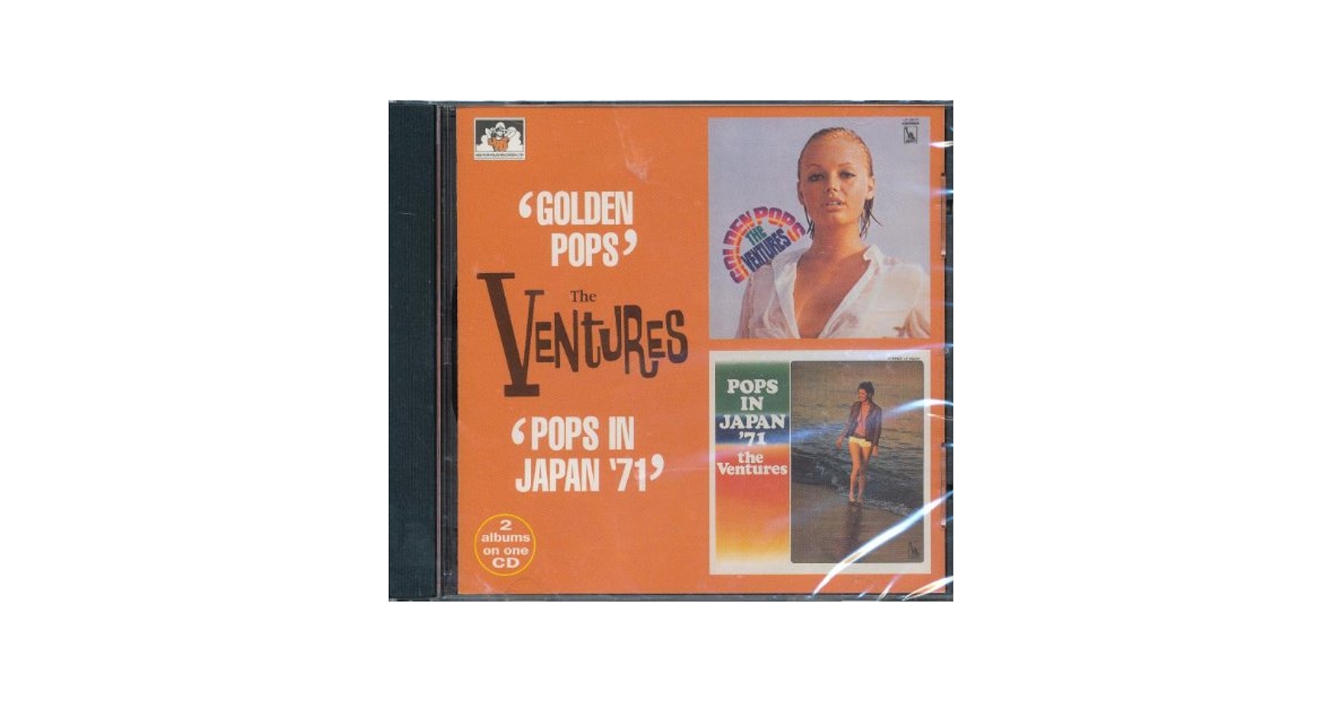 新品　The Ventures Golden  /  In Japan '71 Ventures - Golden Pops / Pops in Japan '71 - Amazon.com Music