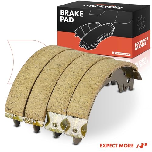 A-Premium Rear Ceramic Drum Brake Shoes Set Compatible with Select Toyota & Scion Models - Corolla 2009-2019, Prius C 2012-2019, xD 2008-2014, iQ 2013, 4 Pcs by A-Premium - Image 9