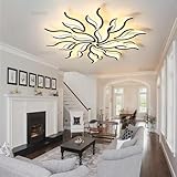 MOMOYY Moderne Led Deckenleuchte,Dimmbare Deckenlampe,80w,6400lm,Wohnzimmerleuchte Mit...