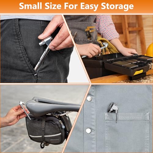 GEARYTE Presta Bike Tire Pencil Gauge