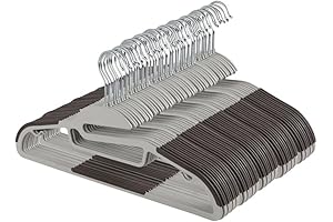 Plastic Non-Slip Clothes Hangers with Rubber Grip