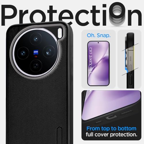 Image of Jkobi Rubberised Back Cover Case for Vivo X200T (Textured Grip Design | Micro-Fiber Cloth Inside | Slim and Light Weight | Soft Touch and Feel)