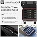Vaultek LifePod XR | Advanced Biometric Rugged Lock Box & Weatherproof Travel Case | Modular Interior with Removable Dividers, Backlit Keypad, Biometric Scanner | Signature Series Kit