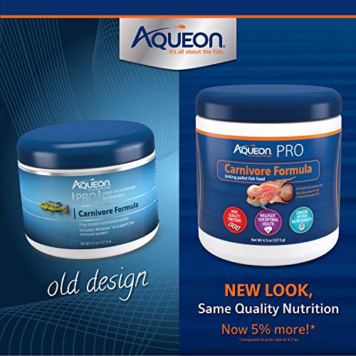 Aqueon 100539590 Pro Pellet Fish Food Carnivore Formula 4.5 Oz thumb #2