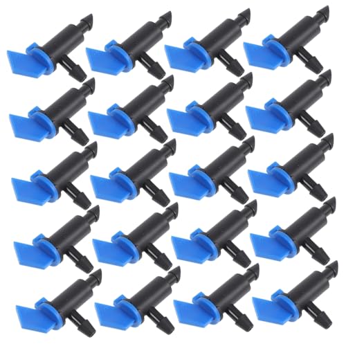 BESTonZON 50Pcs Drip Irrigation System Parts Durable Water Emitters for Efficient Plant Care User Friendly Design for Gardens Lawns and Balconies Compact and Portable Irrigation Device