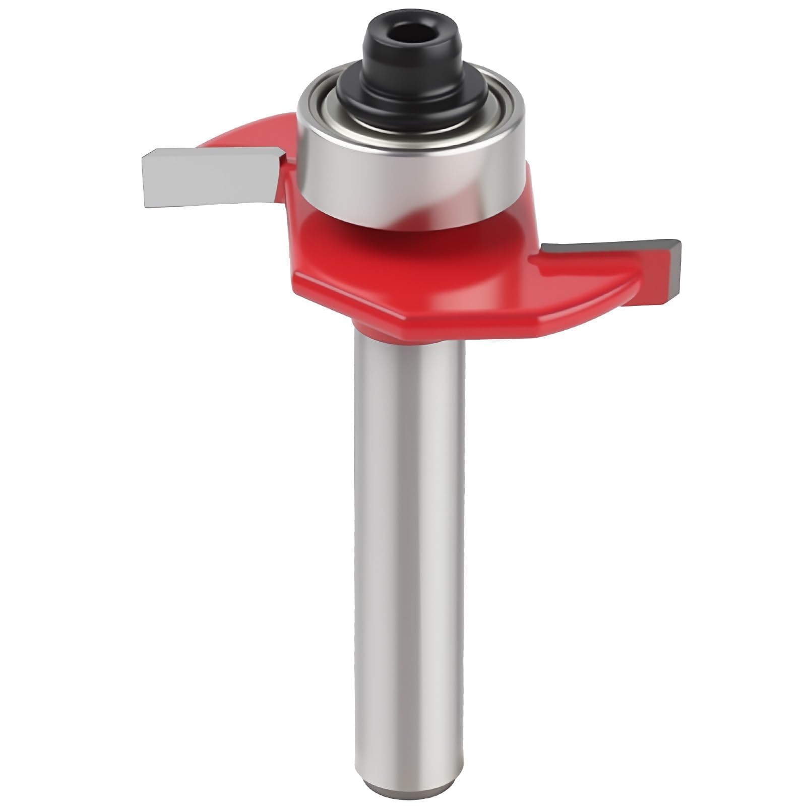 T Slot Router Bit 1/4" Shank 3mm Slot Cutter Bit Biscuit Jointer Router Bits Woodworking Red Cutter for Slotting Grooving Rebating Applications Knock on Furniture Campervan Motorhome