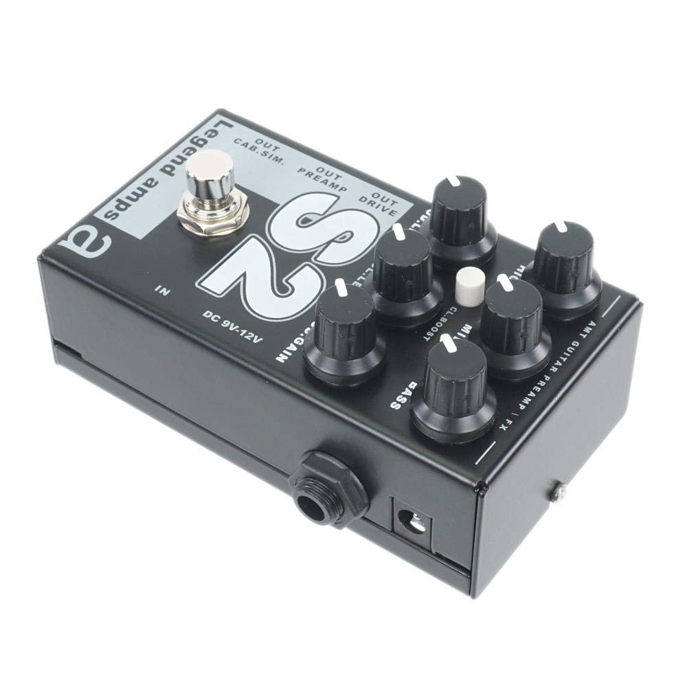 AMT S2-2 canali JFET preamplificatore/distorsione per chitarra con Cab.Sim (Soldano Emulate)