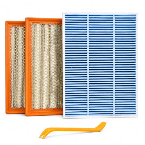 Ryvclim 2-PC Engine Air Filter&Cabin Air Filter Combo Fits Toyota Tundra 3.4L V6 2022-2025 Sequoia 3.4L V6 2023-2025-87139-0C010&CA12963
