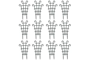 12 Pack Trellis for Potted Plants, Garden Trellis for Climbing Plants Peas, Green Beans