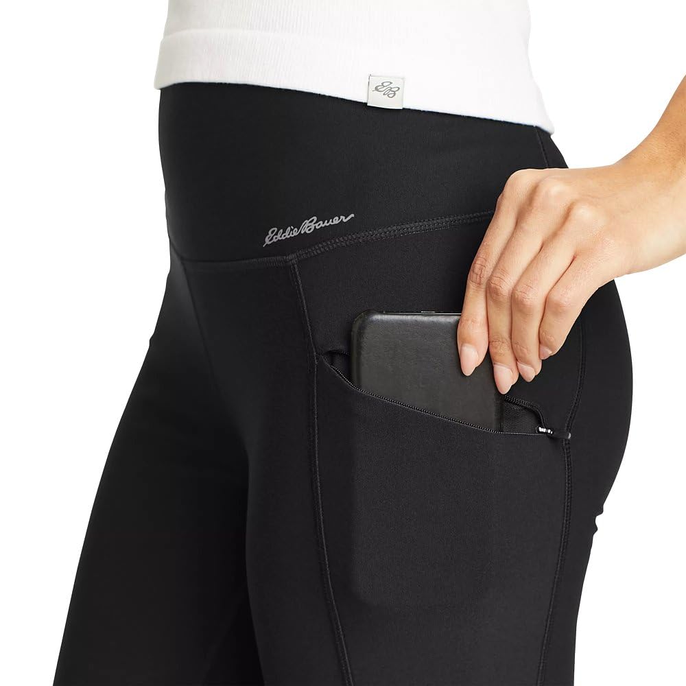 Eddie Bauer Damskie legginsy Trail Tight z wysokim stanem
