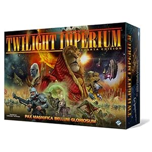 Fantasy Flight Games | Twilight Imperium 4ª Edición | Juego de Mesa de Estrategia para Adultos y Jóvenes | A Partir de 14 Años | De 3 a 6 Jugadores | 4-8 Horas por Partida | Español