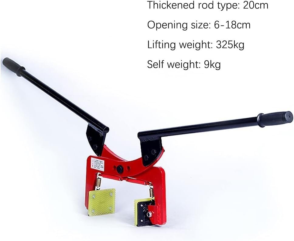 Lifting clamp Heavy-duty Vertical Plate Lifting Clamp, Suitable For Handling Metal Plates, Kerbstones And Marble. Fixing device(A)