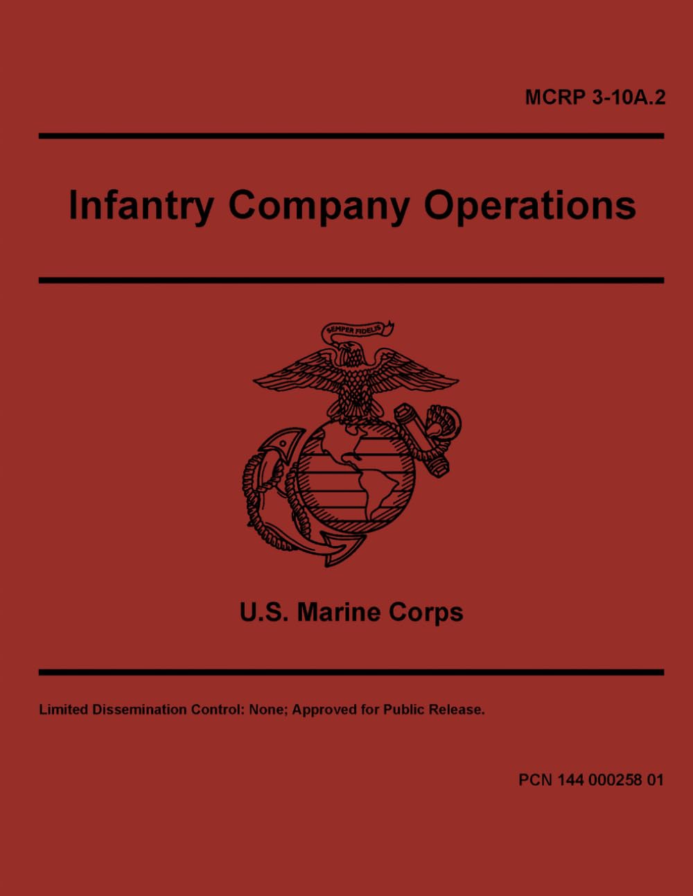 MCRP 3-10A.2 Infantry Company Operations - Jul. 2024