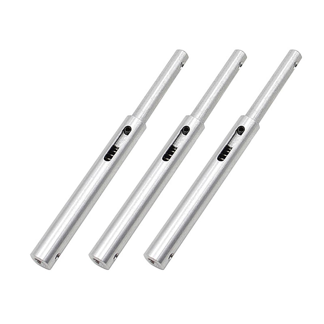 SPARKHOBBY 6PCS M3 M4 Lightweight Aluminum Alloy Anti-Vibration Landing Gears Shock Absorber Straight Rod for RC Aircraft Shockproof ACCS (4mm M4)