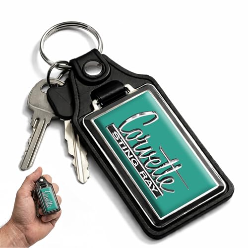 Image of Brotherhood Car Key Chain for Corvette - Classic Models Keychain for Men and Women Gift Key Ring Key Chain