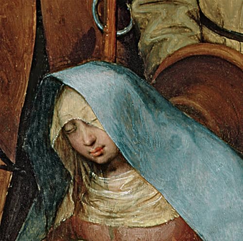 Toile l'Adoration de Pieter Bruegel l'Ancien avec impression haute fidélité