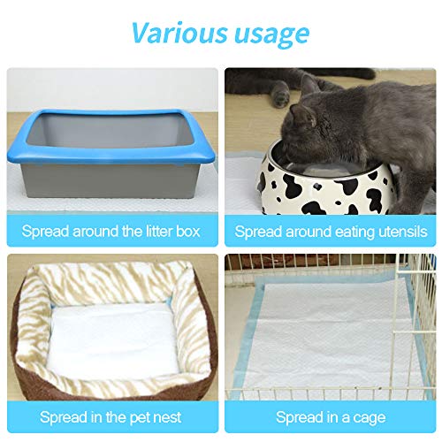 Blisswow Heavy Duty Regular Pet Dog and Puppy Training Pads - Pack of 80, 24 x 23 Inches - Thumbnail 4