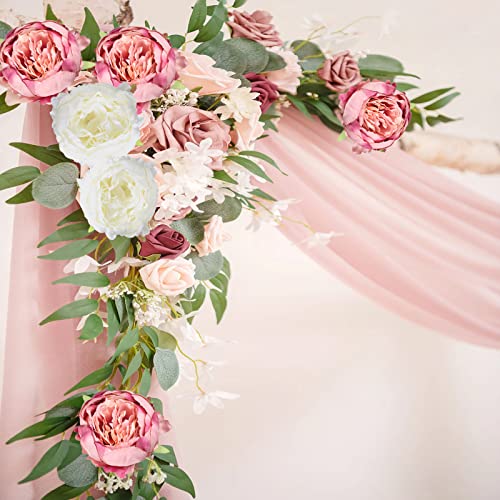 Nahuaa 16Pcs Artificial Flowers Peonies Purple Silk Flowers Faux Flowers Heads For Wedding Floral Arrangement Diy Bride Bouquet Party Home Kitchen Table Centerpiece #TOP6