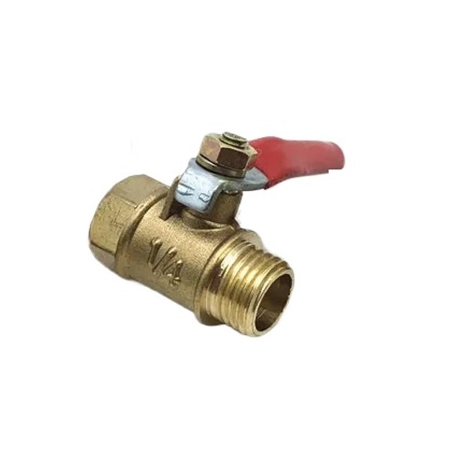 Raccord de tuyau pneumatique en laiton 1/8 BSP femelle-femelle