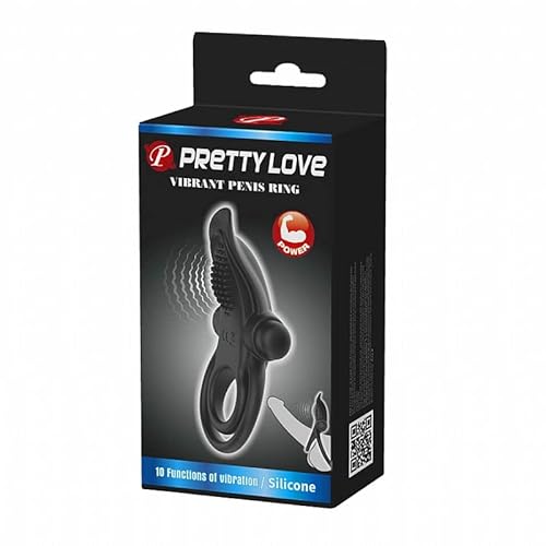 Anel Peniano Massageador Vibrant Pênis Ring Silicone - Pretty Love